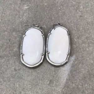 Kendra Scott white Earrings